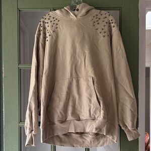Studded Tan Hoodie by We the Free /freepeople